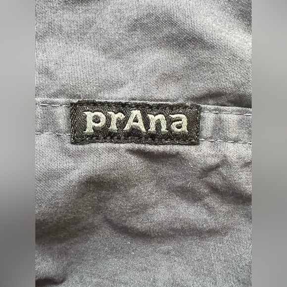 Prana Short Sleeve Cotton Button Down - Picture 5 of 10